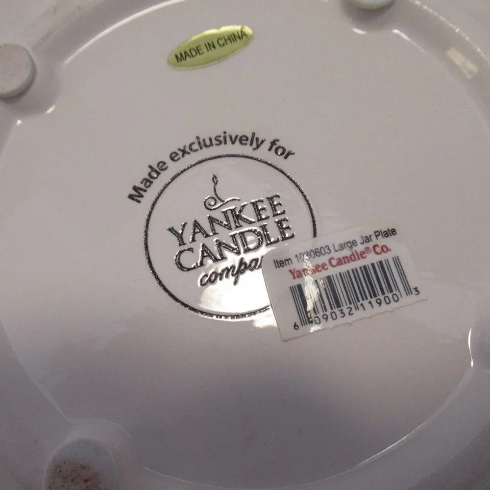Yankee Candle plate
